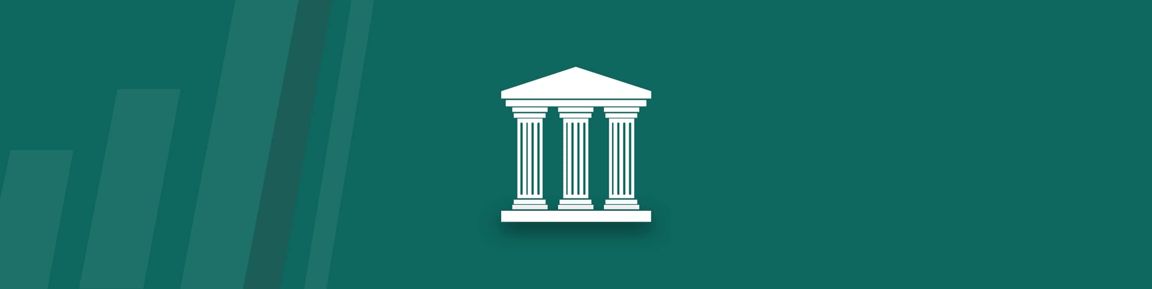 An image of three column pillars to represent the three pillars of a digital transformation